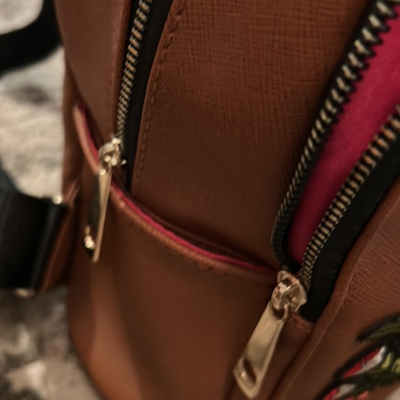 Flower Detail Mini Backpack - Picture 10 of 11